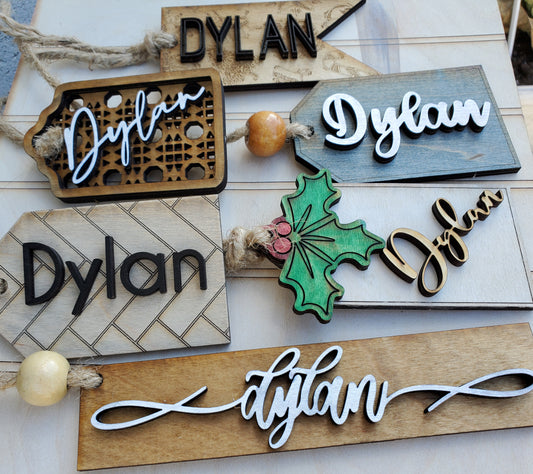 Personalized Gift/Stocking Tag