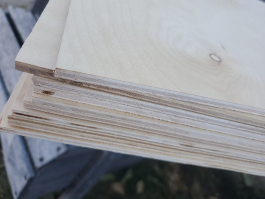 1/4" Birch Plywood - Glowforge bed - 10 Pack