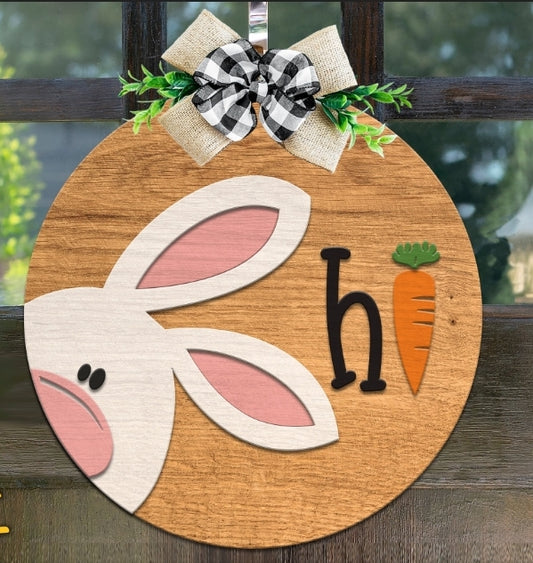 DIY -Hi Bunny Door Hanger
